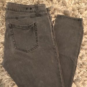 Grey skinny jeans